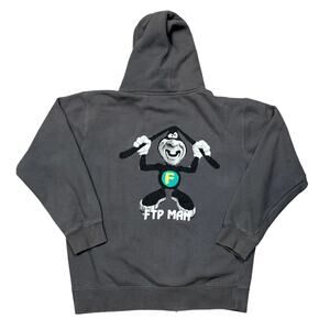FTP F*ck the Population FTP Man Skate Full Zip Hoodie Men's Medium Skater
